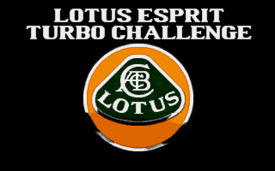 Lotus Esprit Turbo Challenge Music Disc atari screenshot